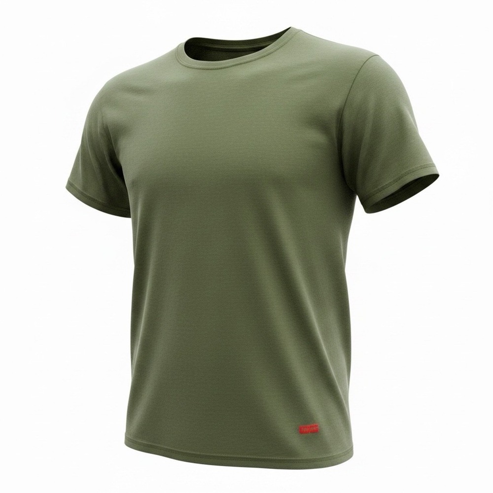 Supreme Hanes ComfortSoft Olive Green Box Logo Blank T‎ Shirt Men's Large
